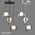 Eurosvet Dublin Glass Ceiling Lamp 3D model small image 1