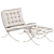 Title: Elegant Barcelona Chair: Perfect Comfort 3D model small image 7