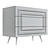 Modern Chest of Drawers | TSR2 Collection 3D model small image 6