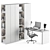 Elegant Office Essentials: Home-Office 25 3D model small image 5
