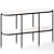 Sleek Elton Console Table 3D model small image 2