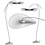 Elevate your space with the VERTIGO NOVA FLOOR LAMP 3D model small image 2