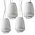 Elegant Asia Pendant Lamp 3D model small image 2