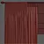 Refined Drapes: Curtain 917 3D model small image 5