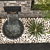 Sculptural Roof Garden Fountain 3D model small image 3