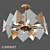 Origami Ceiling Lamp with Smart Home System 3D model small image 1