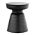 Sage Wisdom Stool: Matte Black 3D model small image 2