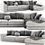 Ditre Italia Buble: Stylish Chaise Longue 3D model small image 1