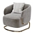 Sleek and Comfortable Ditre Italia Marabu Armchair 3D model small image 7