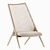 Tara Rattan Lounge Chair 3D model small image 1