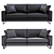 Modern Slide Leather Sofa 3D model small image 5