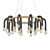 Title: Whit Pendant Light - Modern Chandelier 3D model small image 1