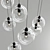 Spherical Hanging Lamp Collection 3D model small image 3