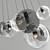 Spherical Hanging Lamp Collection 3D model small image 4