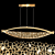 Crystal Glow LED Pendant Light 3D model small image 1