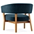 Modern Juno Chair: Stylish and Comfortable 3D model small image 2