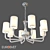 Eurosvet Catania Smart Home Chandelier 3D model small image 1