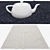 Versatile 6-Piece Rug Set 3D model small image 4