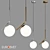 Eurosvet Frost Pendant Lamp - Sleek and Stylish 3D model small image 1