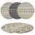 Round Rugs Set: Versatile 3D Models 3D model small image 1