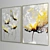 Modern Abstract Photo Frame Set 3D model small image 4