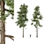 Premium Pine Trees for Gardens 3D model small image 1