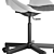 Eldberget Malskar: Sleek Ergonomic Chair 3D model small image 3