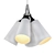 JAMZ Pendant Light: Modern Elegance 3D model small image 1