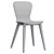 Elegant Edelweiss Dining Chairs 3D model small image 3