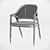 Sleek A-Frame Chair by Wormley 3D model small image 5