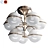 Modern Ceiling Lamp Nerano 3D model small image 3