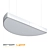 Half Moon Pendant Light 3D model small image 2