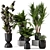 Ferm Living Bau Pot Large: Indoor Plant Set 3D model small image 1