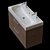 Sleek & Stylish IKEA Bathroom Vanity 3D model small image 2