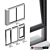 Schuco Exterior Sliding System Set 3D model small image 3