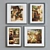 European Landscape Picture Frame Set 3D model small image 3