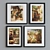 European Landscape Picture Frame Set 3D model small image 5