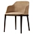 Elegant Poliform Grace Chair 3D model small image 1