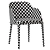Elegant Poliform Grace Chair 3D model small image 4