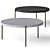 Harrison Round Coffee Table: Sleek and Chic 3D model small image 1