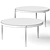 Harrison Round Coffee Table: Sleek and Chic 3D model small image 2