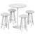 Modern Chic: Sarek Table & BuzziMilk Counter Stool 3D model small image 2