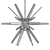 Elegant Thorne Acrylic Chandelier 3D model small image 2