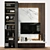 Modern Cabinet Furniture: Stylish & Functional 3D model small image 1