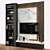 Modern Cabinet Furniture: Stylish & Functional 3D model small image 3