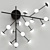 Modern Matte Wall-Mounted LED Lamps 3D model small image 2