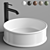 Elegant Round Sink | ArtCeram ATELIER 3D model small image 1