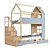 "Di-di" Bunk Bed with Integrated Chest 3D model small image 6