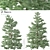 Pristine Duo: White Fir Trees 3D model small image 1