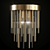 Modern Brass Wall Lamp: Aestra 3D model small image 3